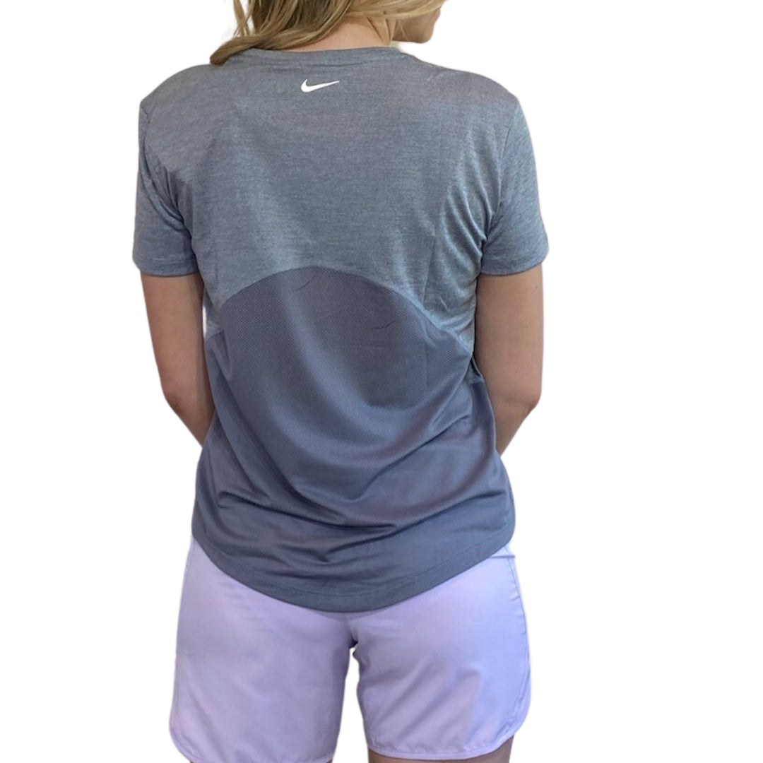 Nike Miler Short Sleeve - GunsmokeHeatherHeather