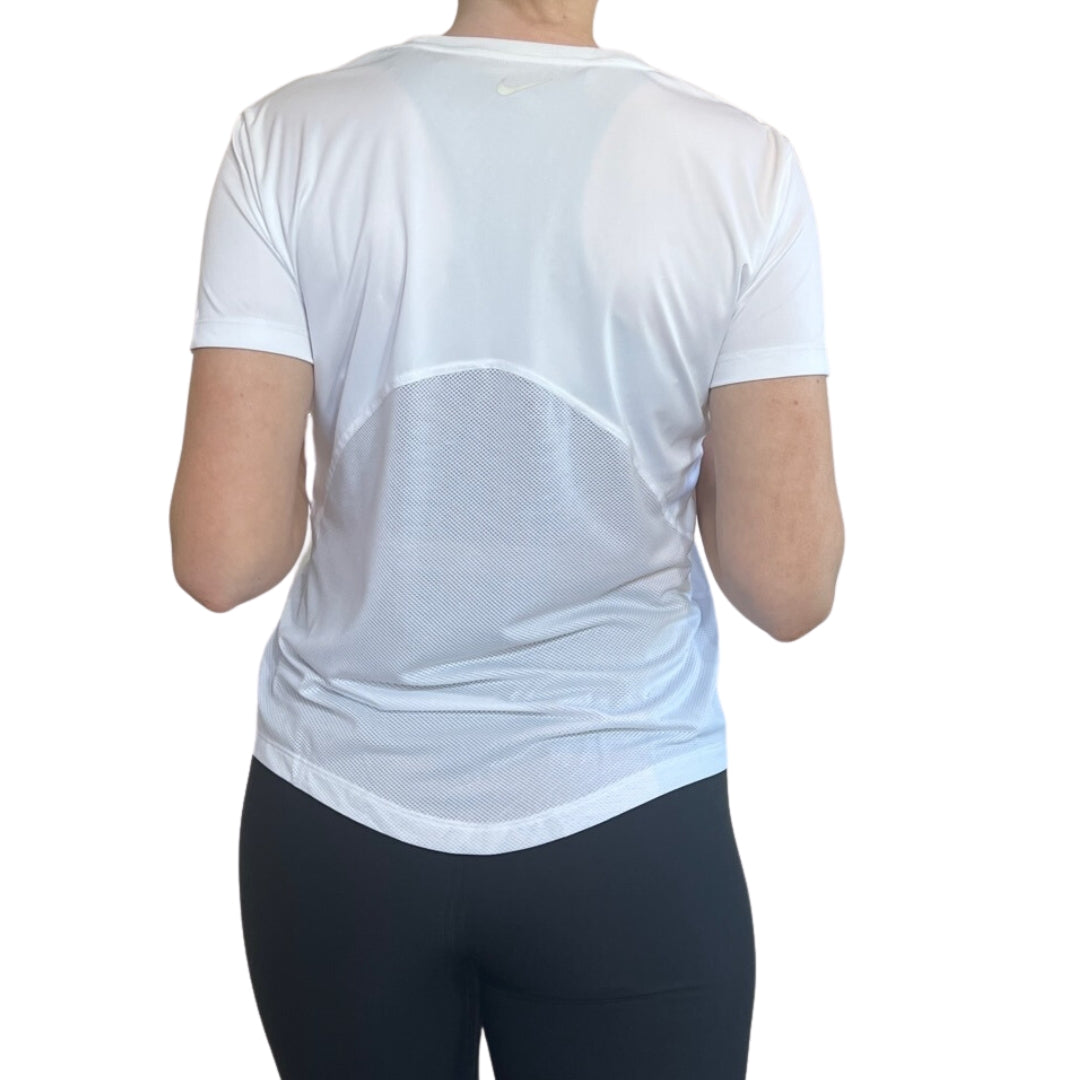 Nike Miler Short Sleeve - White