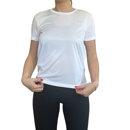 Nike Miler Short Sleeve - White