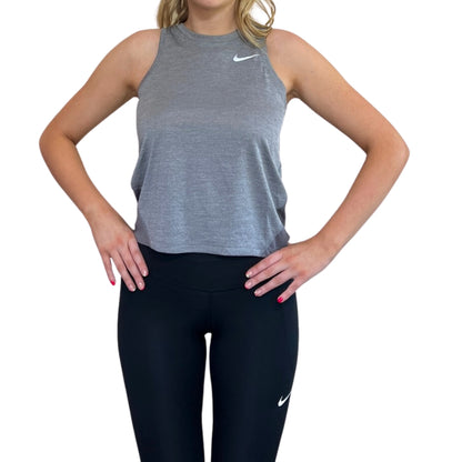 Nike Miler Tank Top Vest - Gunsmoke/Heather/Heather