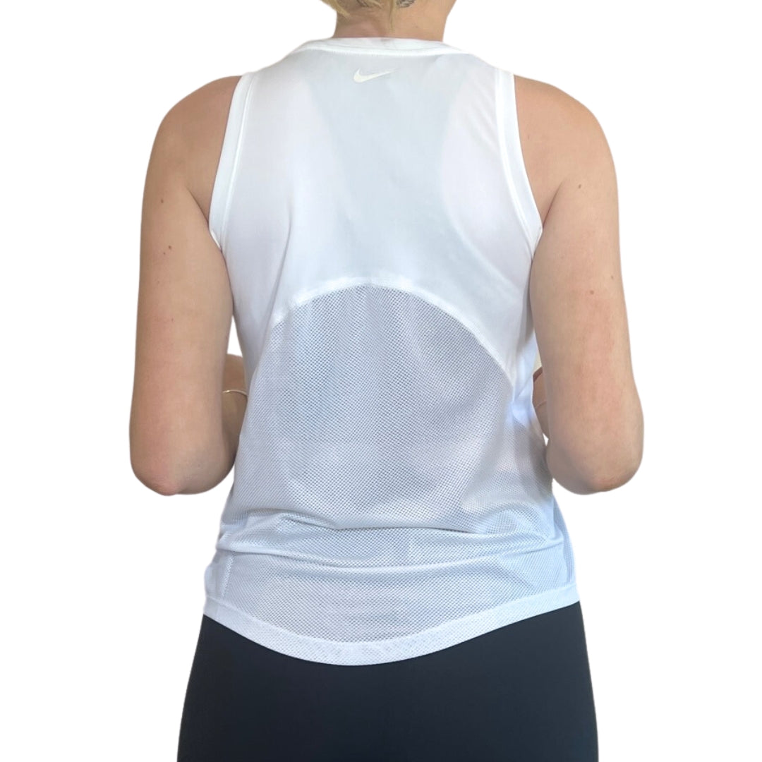 Nike Miler Tank Top Vest - White