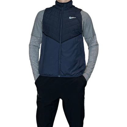 Nike Therma-Fit Repel Gilet - Dark Obsidian/Thunder Blue