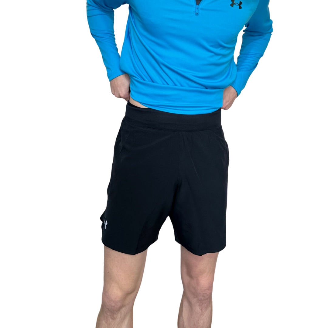 UA SpeedPocket 7in Shorts - Black