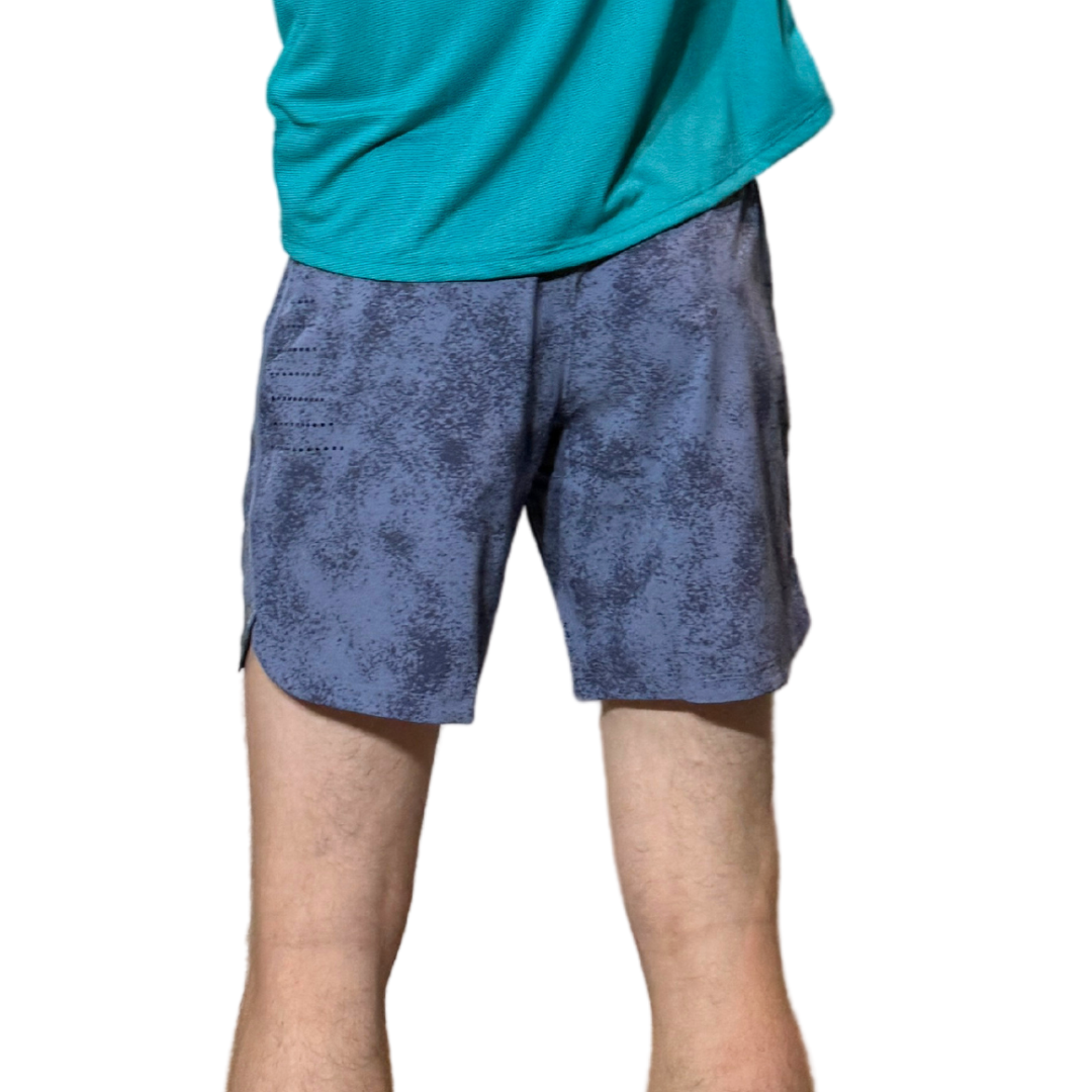 UA SpeedPocket 7in Shorts - Blue Print