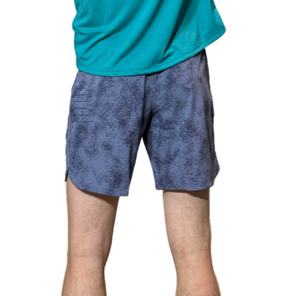 UA SpeedPocket 7in Shorts - Blue Print