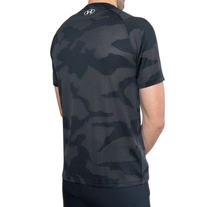 UA Velocity Jacquard Tee - Black