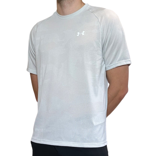 Under Armour SS Velocity Jacquard T-Shirt- Grey