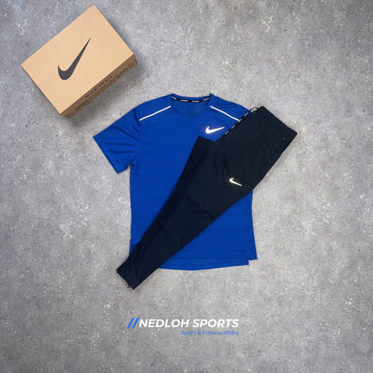 Nike Miler Set | Blue Miler & Black Phenom Bottoms