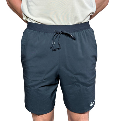 Nike Flex Stride 7in Shorts (Horizontal Tick)- Black