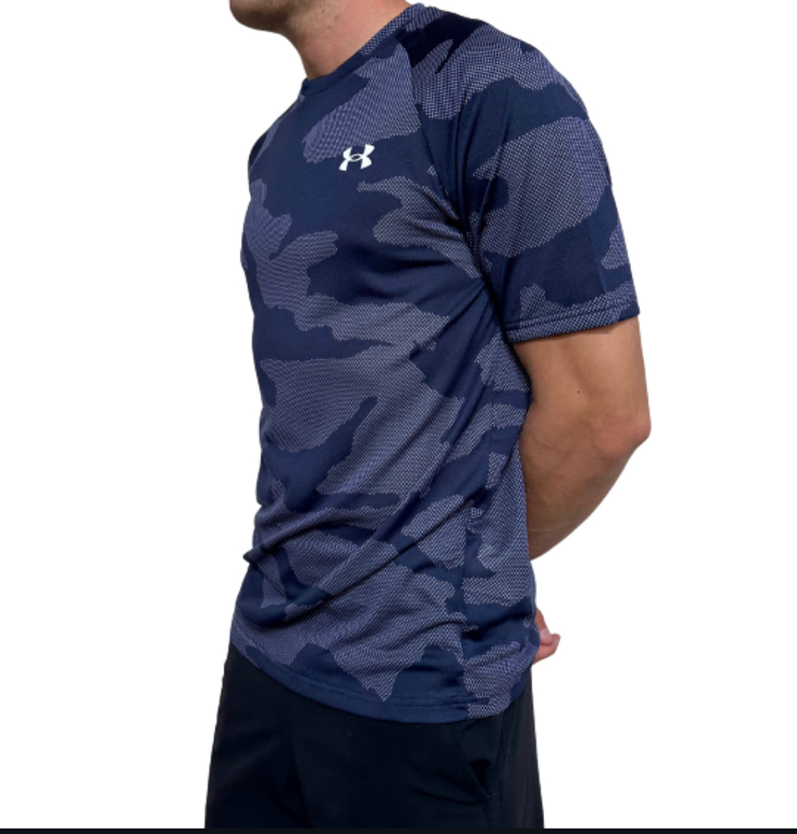 Under Armour SS Velocity Jacquard T-Shirt- Blue