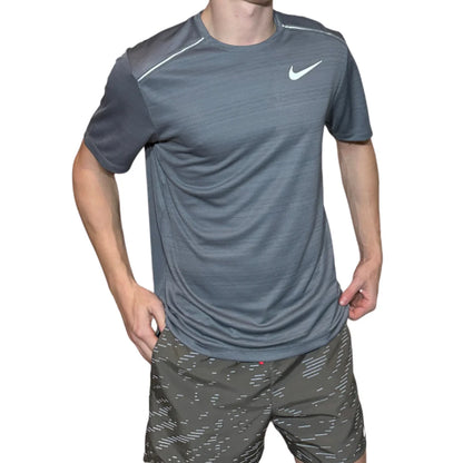 Nike Set | Nike Miler SS Tee- Grey & Nike Phenoms Bottoms