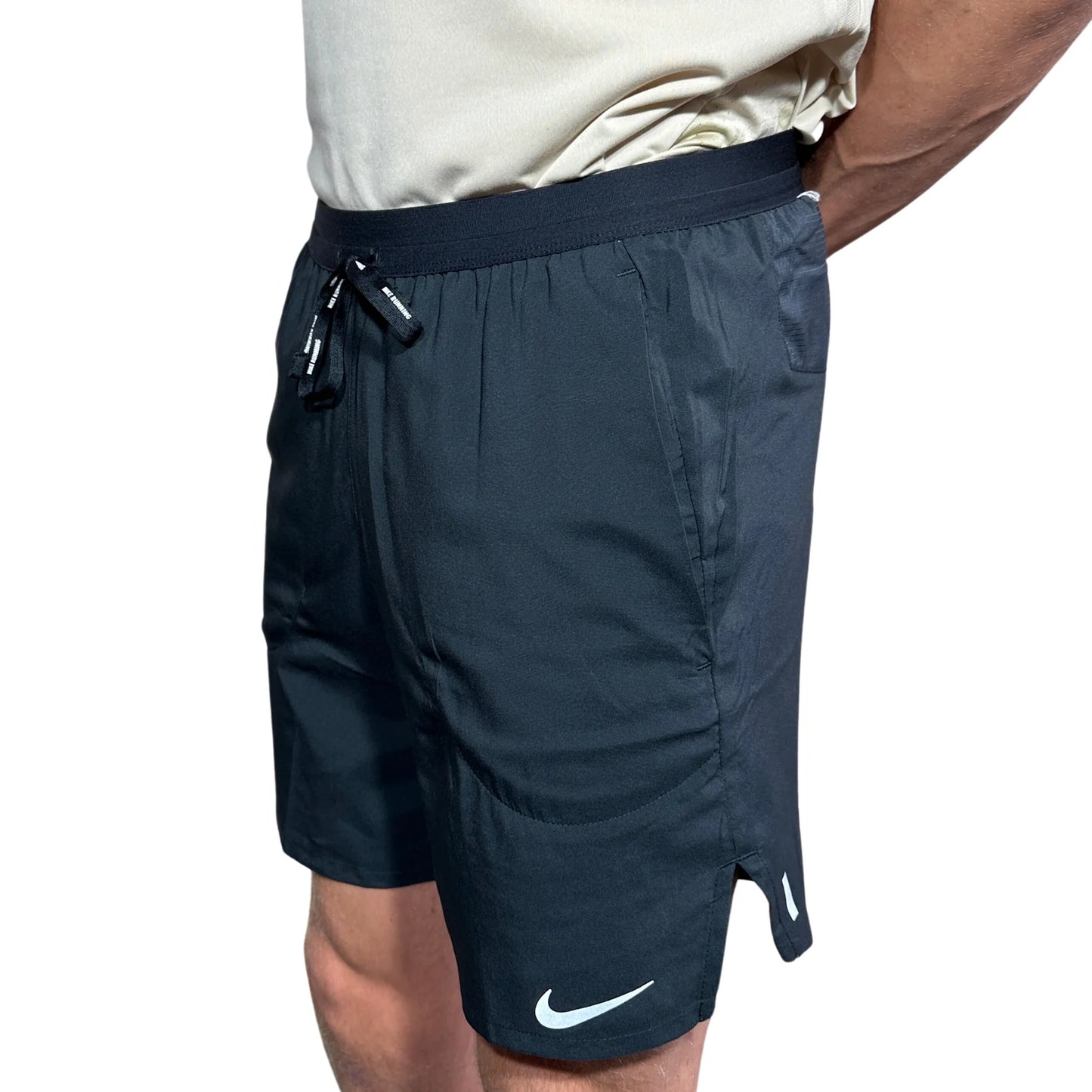 Nike SS Black Miler & 7in Flex Stride Shorts