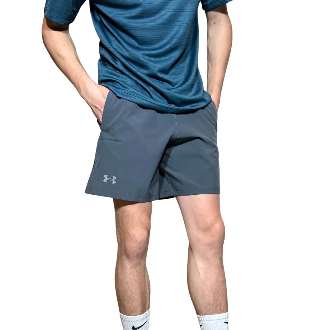 UA SpeedPocket 7in Shorts - Grey