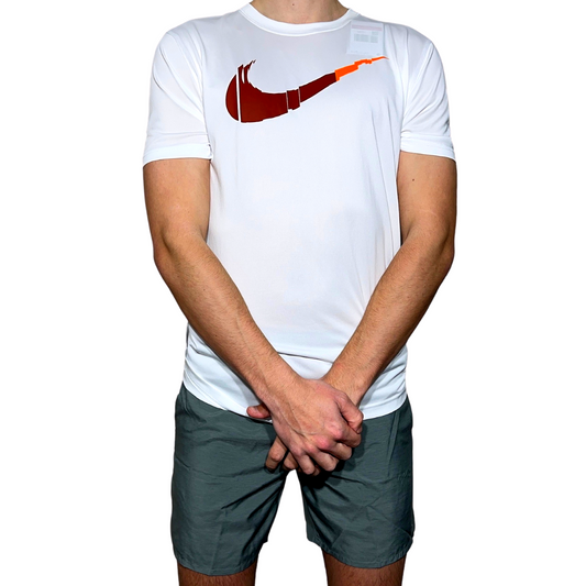 Nike Dri-Fit Graphic Logo - White