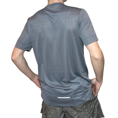 Nike Miler Short Sleeve - Smoke Grey